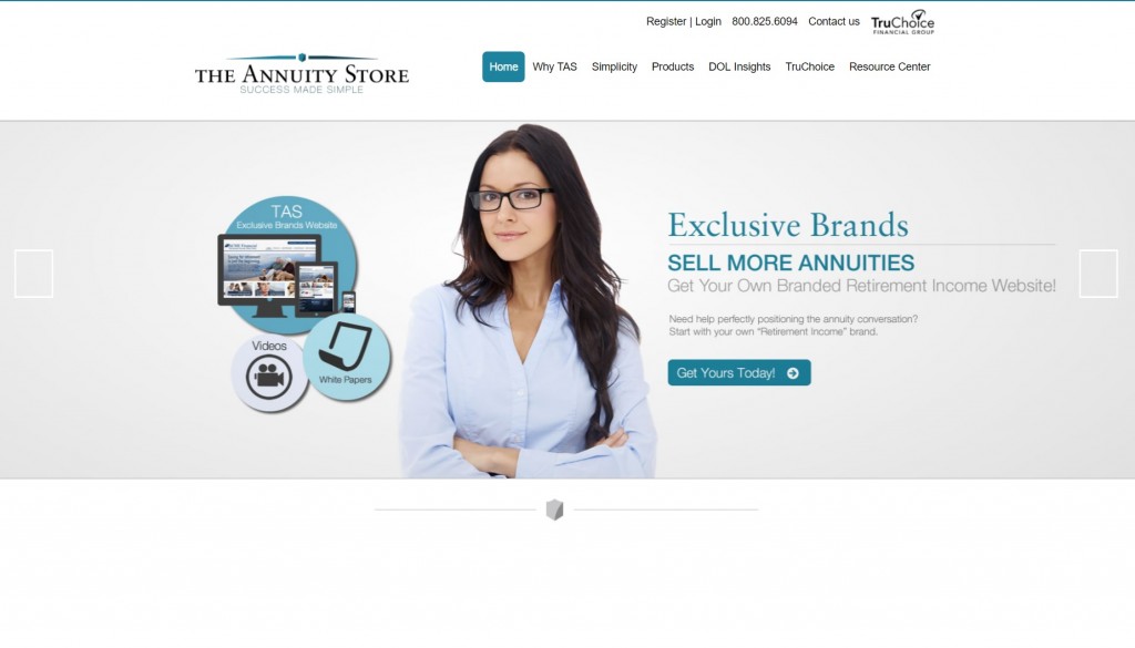 The Annuity Store Homepage 1